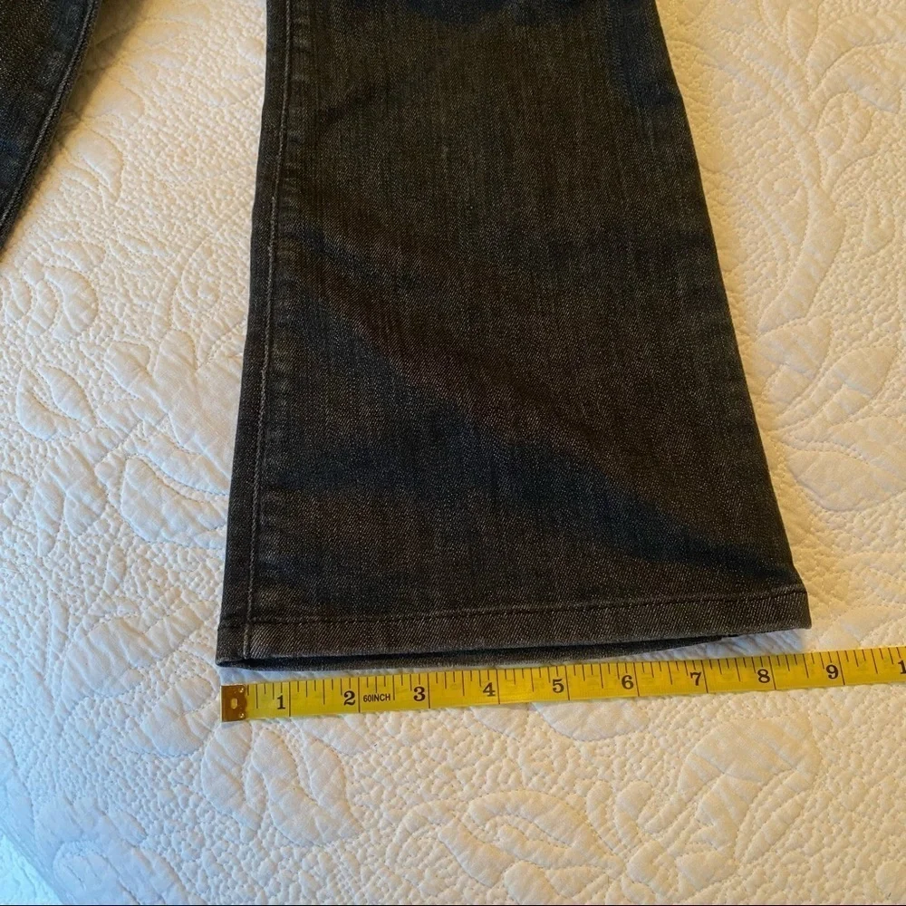 Robin’s Jean Angel Embroidered Leather Trim Bootcut Jeans - 26_14